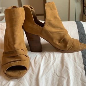 Suede ankle boots